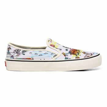 Férfi Vans Kide Slip-On Surfcipő VA3790625 Fehér